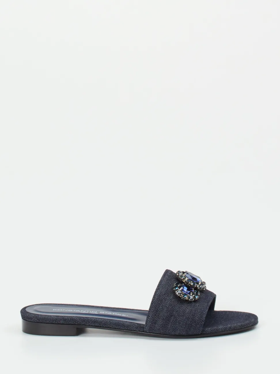 Konstantin Starke – Slides aus Textil in Denimoptik