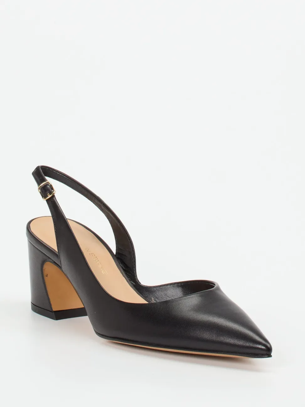 Konstantin Starke – Slingback-Pumps aus Lammleder schwarz