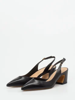 Konstantin Starke – Slingback-Pumps aus Lammleder schwarz