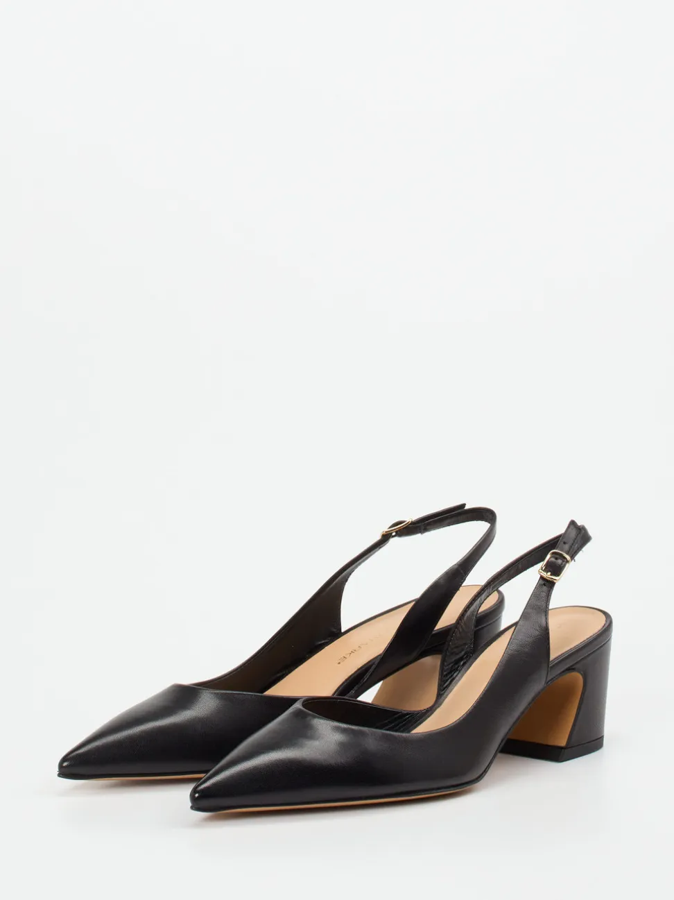 Konstantin Starke – Slingback-Pumps aus Lammleder schwarz