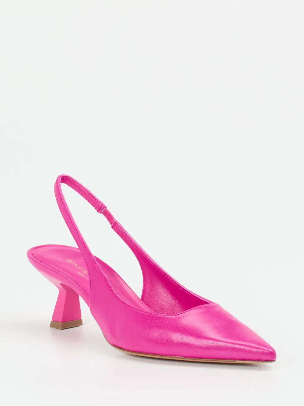 Konstantin Starke – Slingback-Pumps aus Lammleder pink