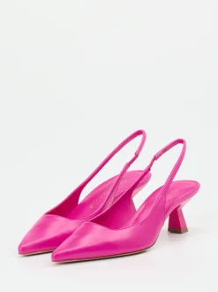 Konstantin Starke – Slingback-Pumps aus Lammleder pink