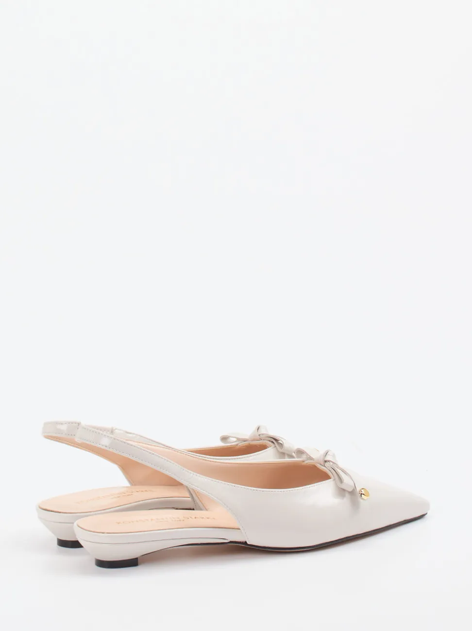 Konstantin Starke – Slingback-Ballerinas aus Lammleder Beige
