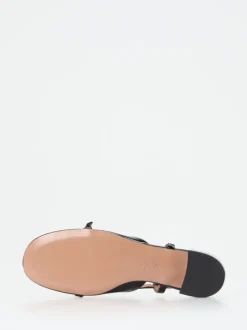 Konstantin Starke – Slingback-Pumps aus Lackleder Schwarz