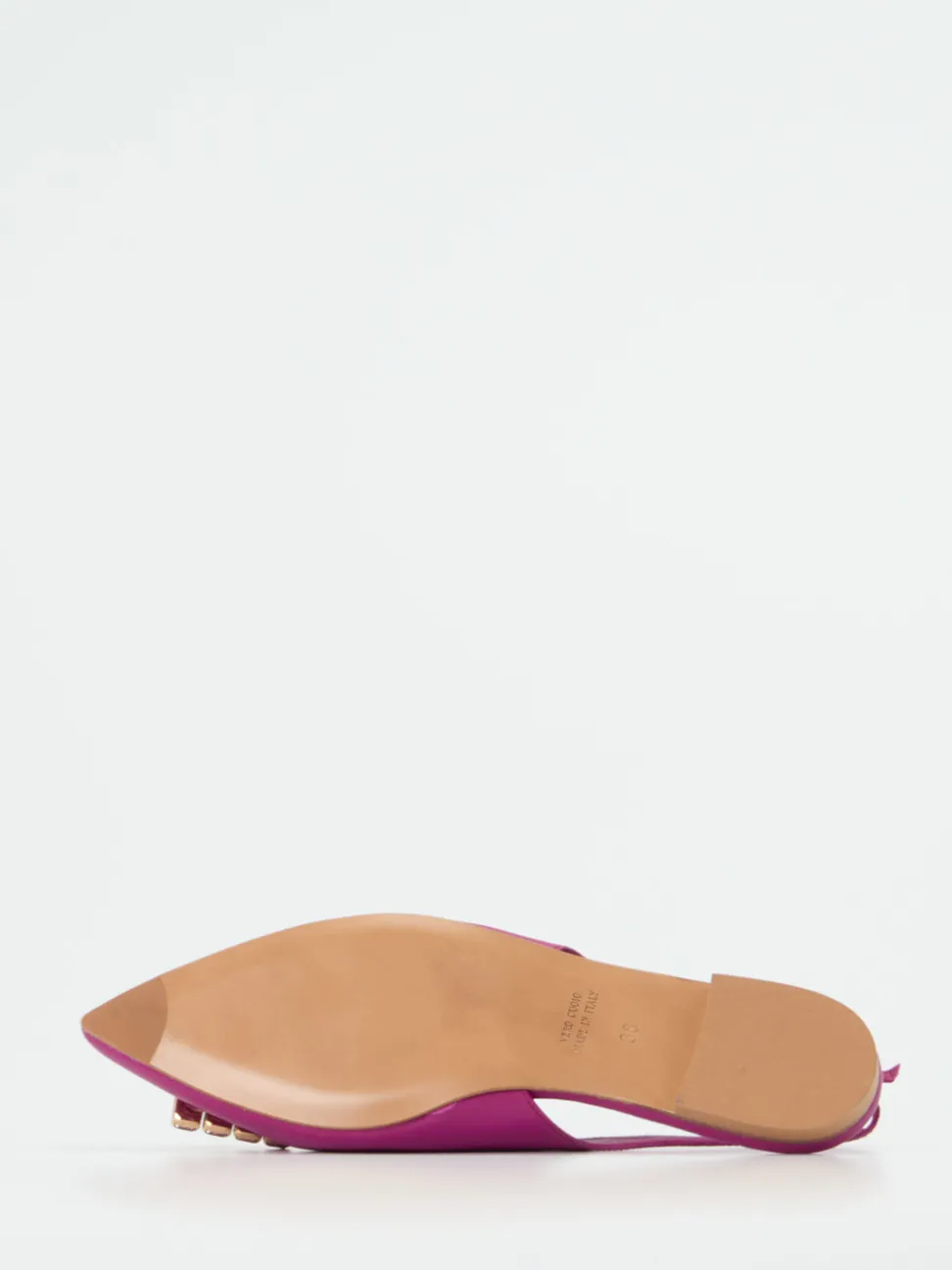 Konstantin Starke – Slingback-Ballerinas aus Lammleder pink