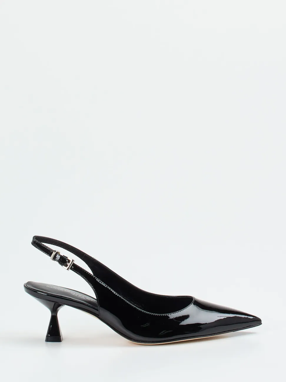 Konstantin Starke – Slingback-Pumps aus Lackleder Schwarz