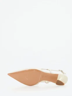 Konstantin Starke – Slingback-Pumps aus Lackleder beige