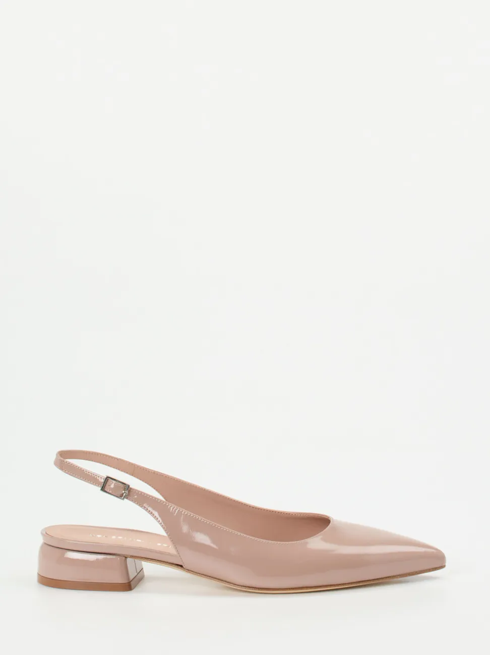 Konstantin Starke – Slingback-Pumps aus Lackleder Rosé