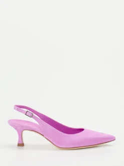 Konstantin Starke – Slingback-Pumps aus Veloursleder Pink
