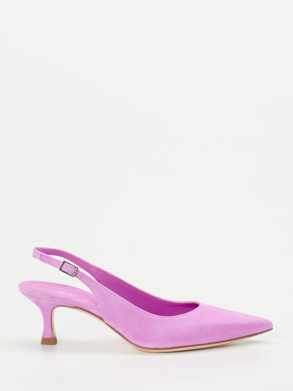 Konstantin Starke – Slingback-Pumps aus Veloursleder Pink