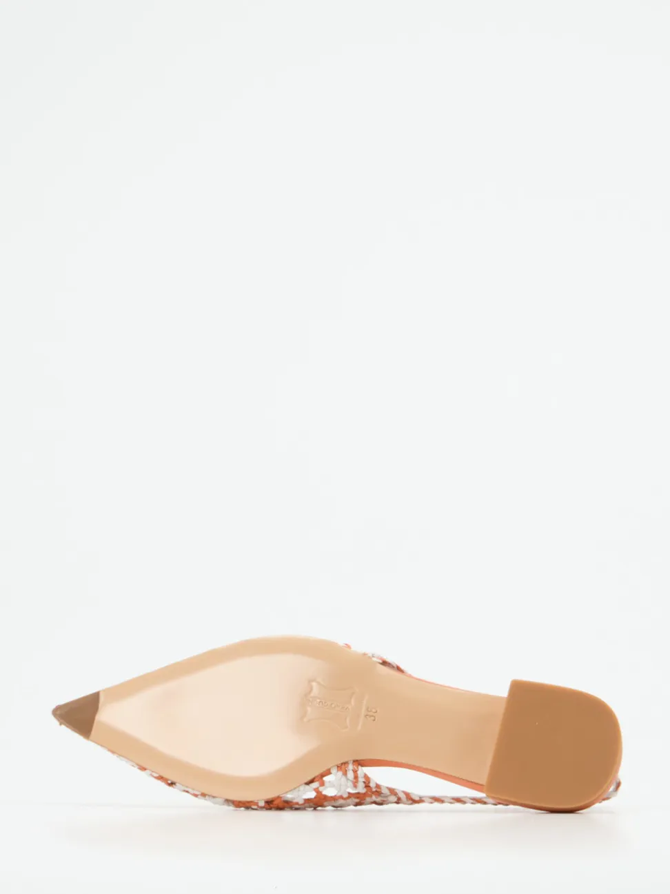 Konstantin Starke – Slingback-Ballerinas aus Flechtleder