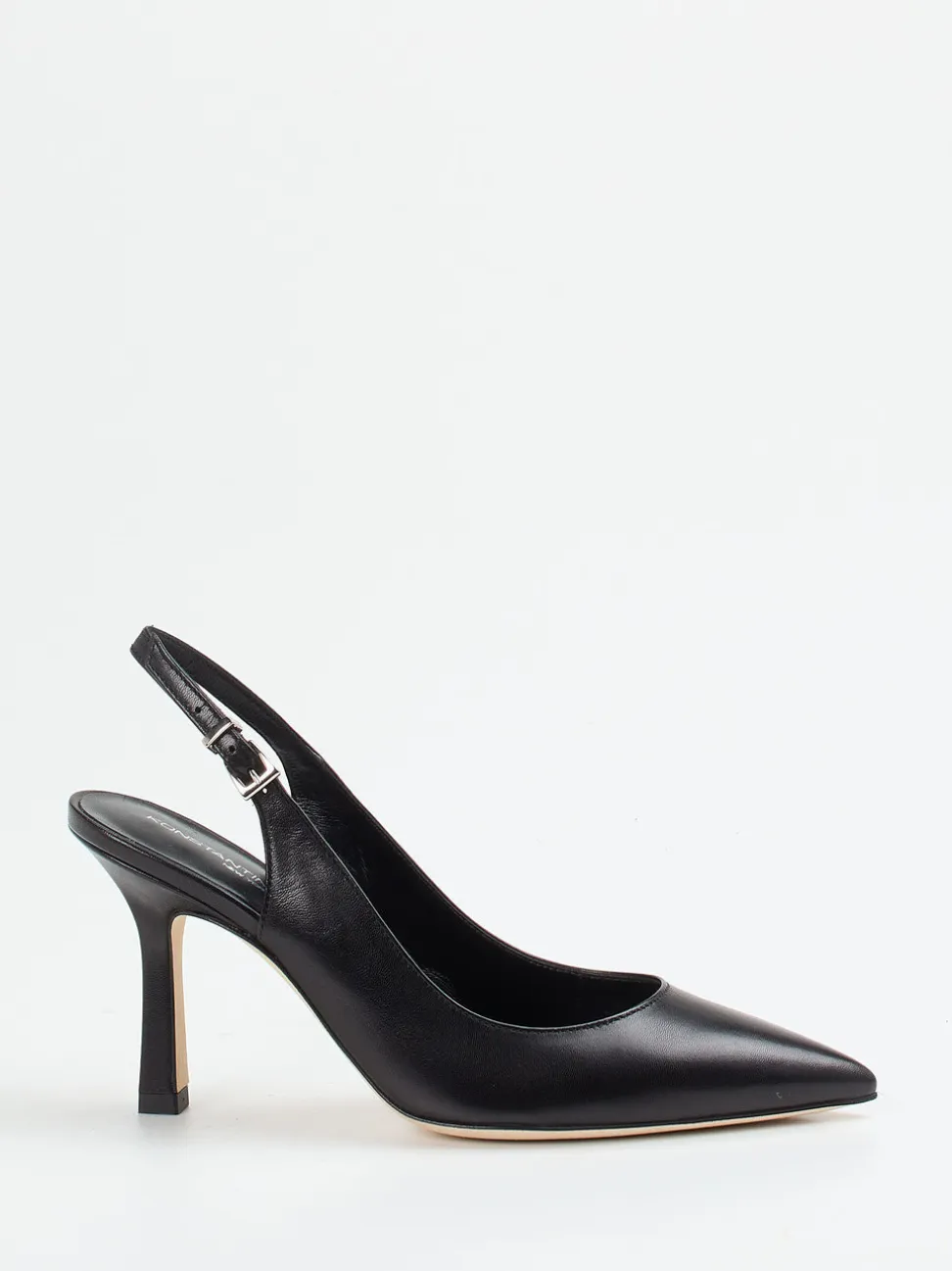 Konstantin Starke – Slingback-Pumps aus Lammleder Schwarz