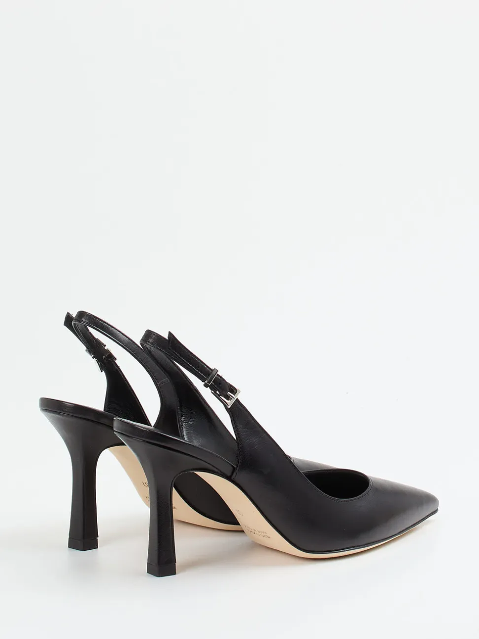 Konstantin Starke – Slingback-Pumps aus Lammleder Schwarz