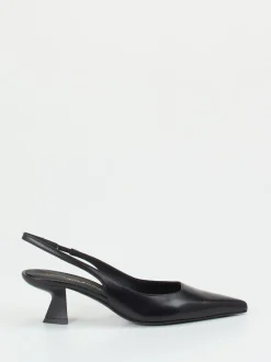 Konstantin Starke – Slingback-Pumps aus Lammleder schwarz