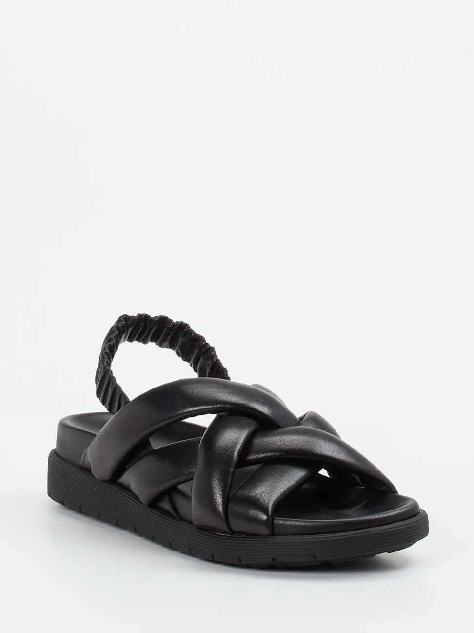 Konstantin Starke – Slingback-Sandalen aus Lammleder Schwarz
