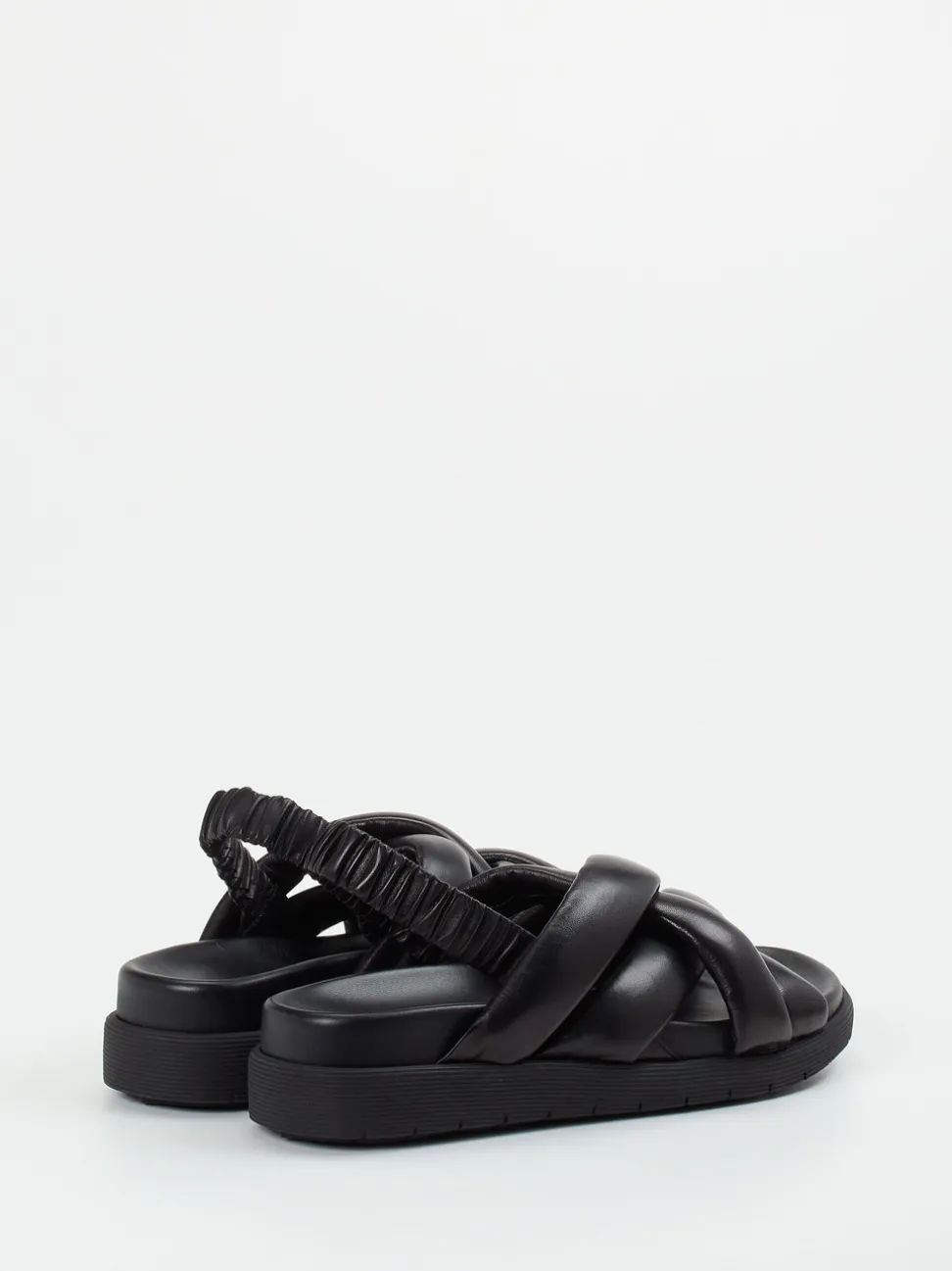 Konstantin Starke – Slingback-Sandalen aus Lammleder Schwarz