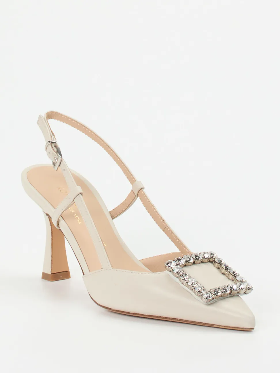 Konstantin Starke – Slingback-Pumps aus Lammleder beige