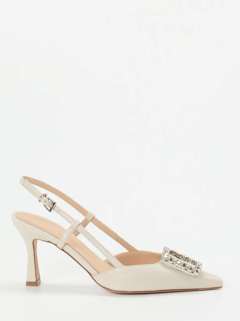 Konstantin Starke – Slingback-Pumps aus Lammleder beige