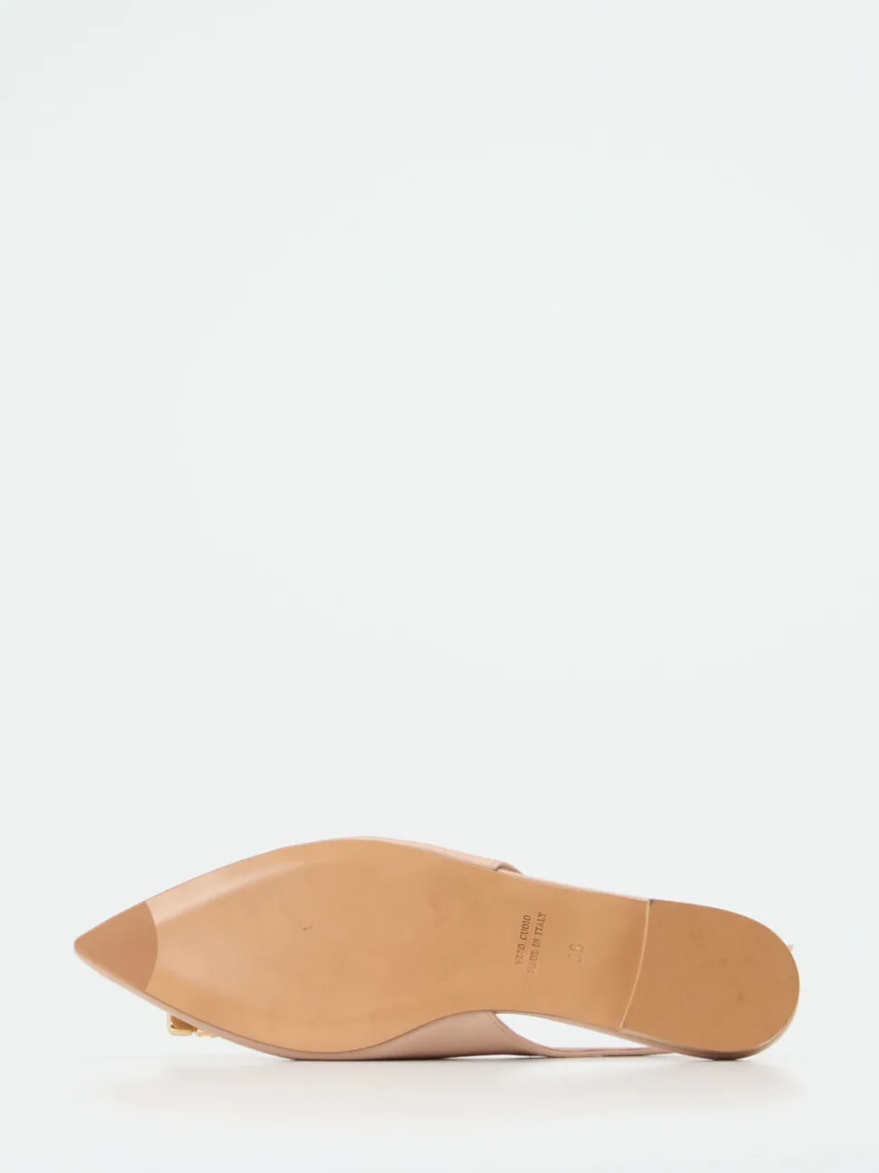Konstantin Starke – Slingback-Ballerina aus Lammleder Nude