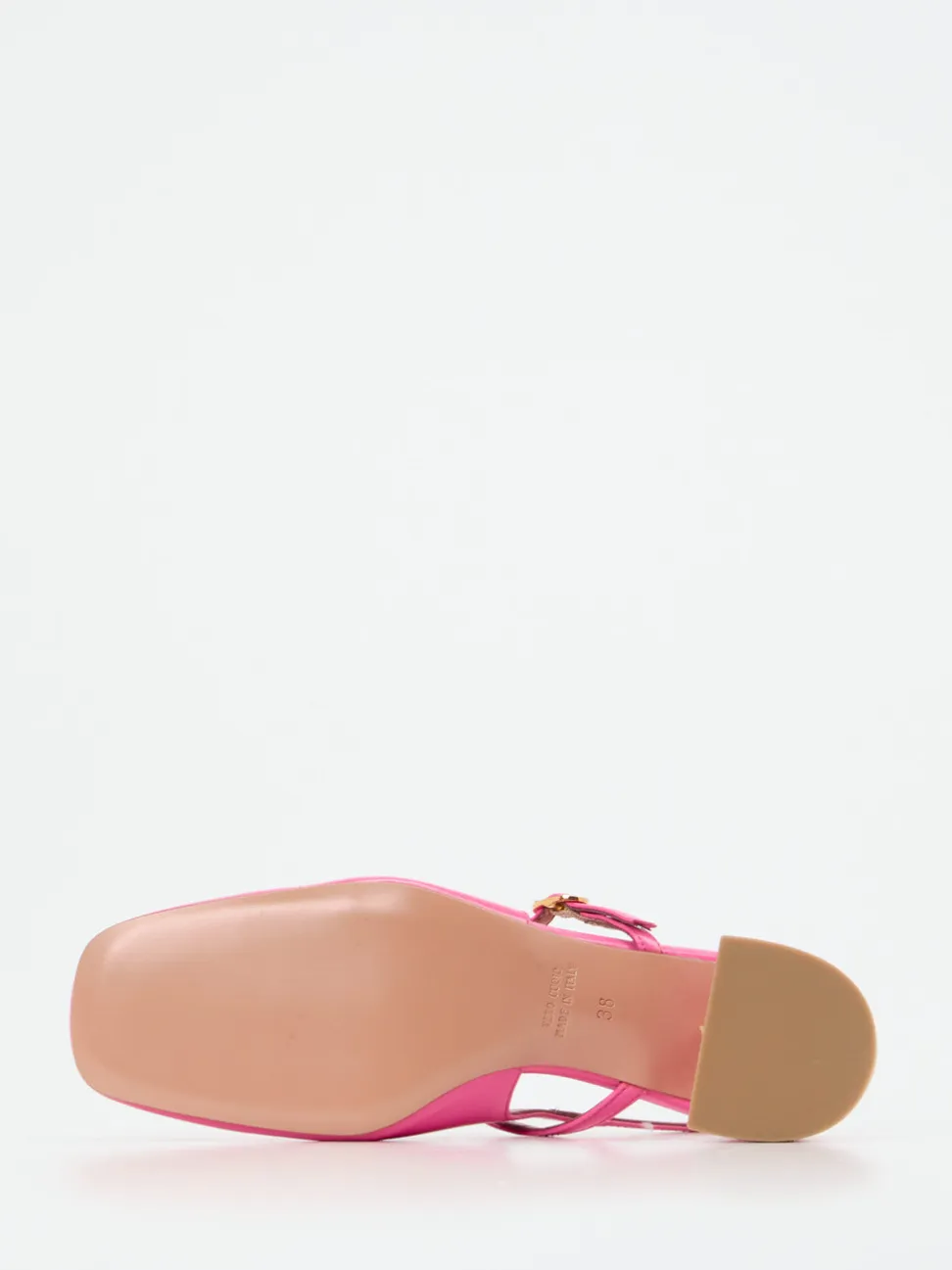 Konstantin Starke – Slingback-Pumps aus Lackleder Pink