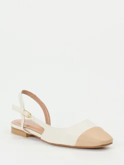 Konstantin Starke – Slingback-Ballerinas aus Lammleder Beige