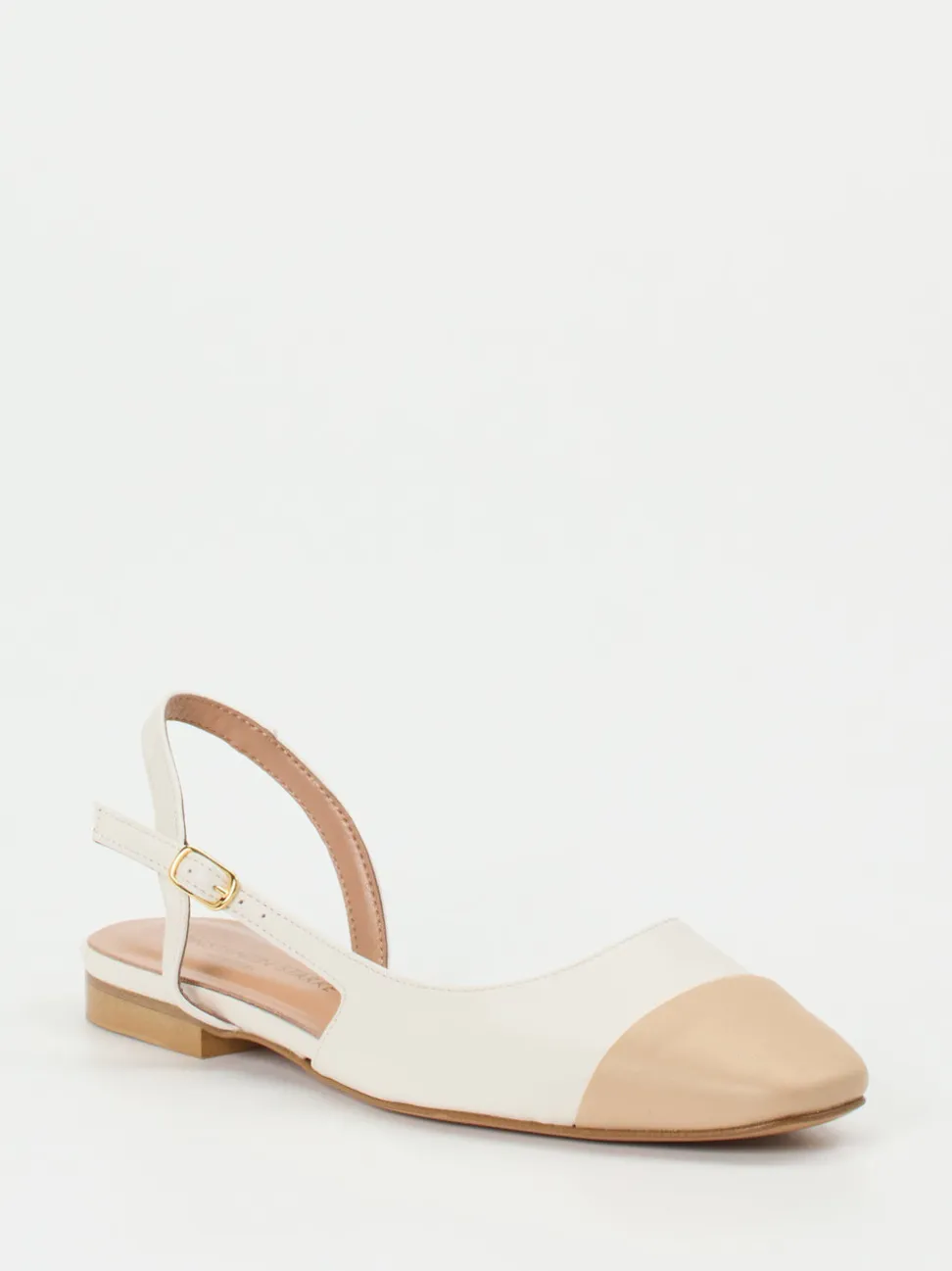 Konstantin Starke – Slingback-Ballerinas aus Lammleder Beige