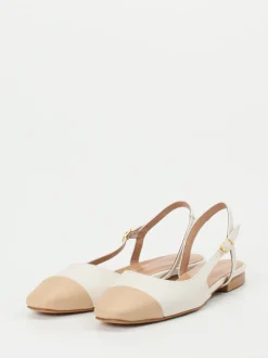 Konstantin Starke – Slingback-Ballerinas aus Lammleder Beige