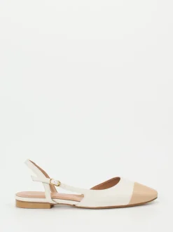 Konstantin Starke – Slingback-Ballerinas aus Lammleder Beige