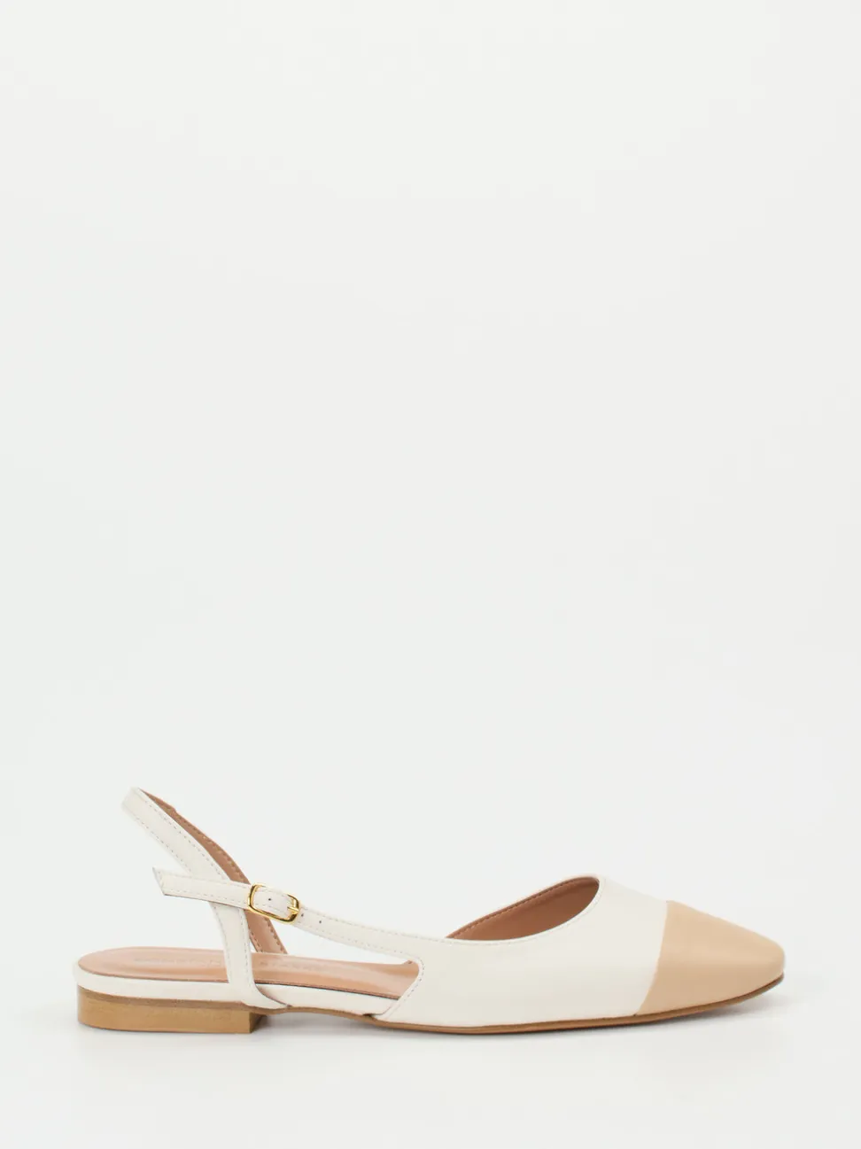 Konstantin Starke – Slingback-Ballerinas aus Lammleder Beige