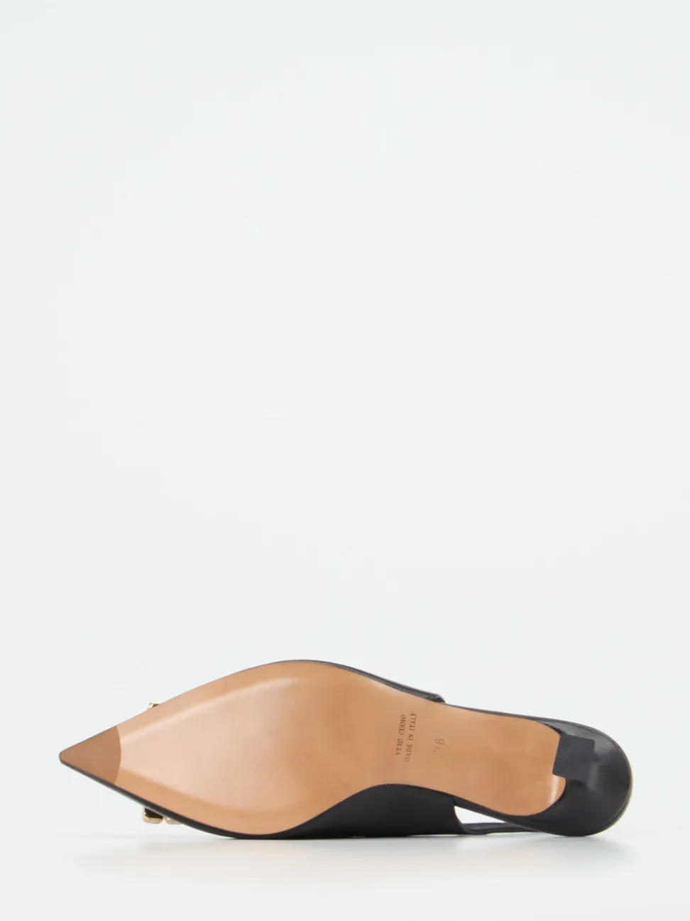 Konstantin Starke – Slingback-Pumps aus Lammleder schwarz