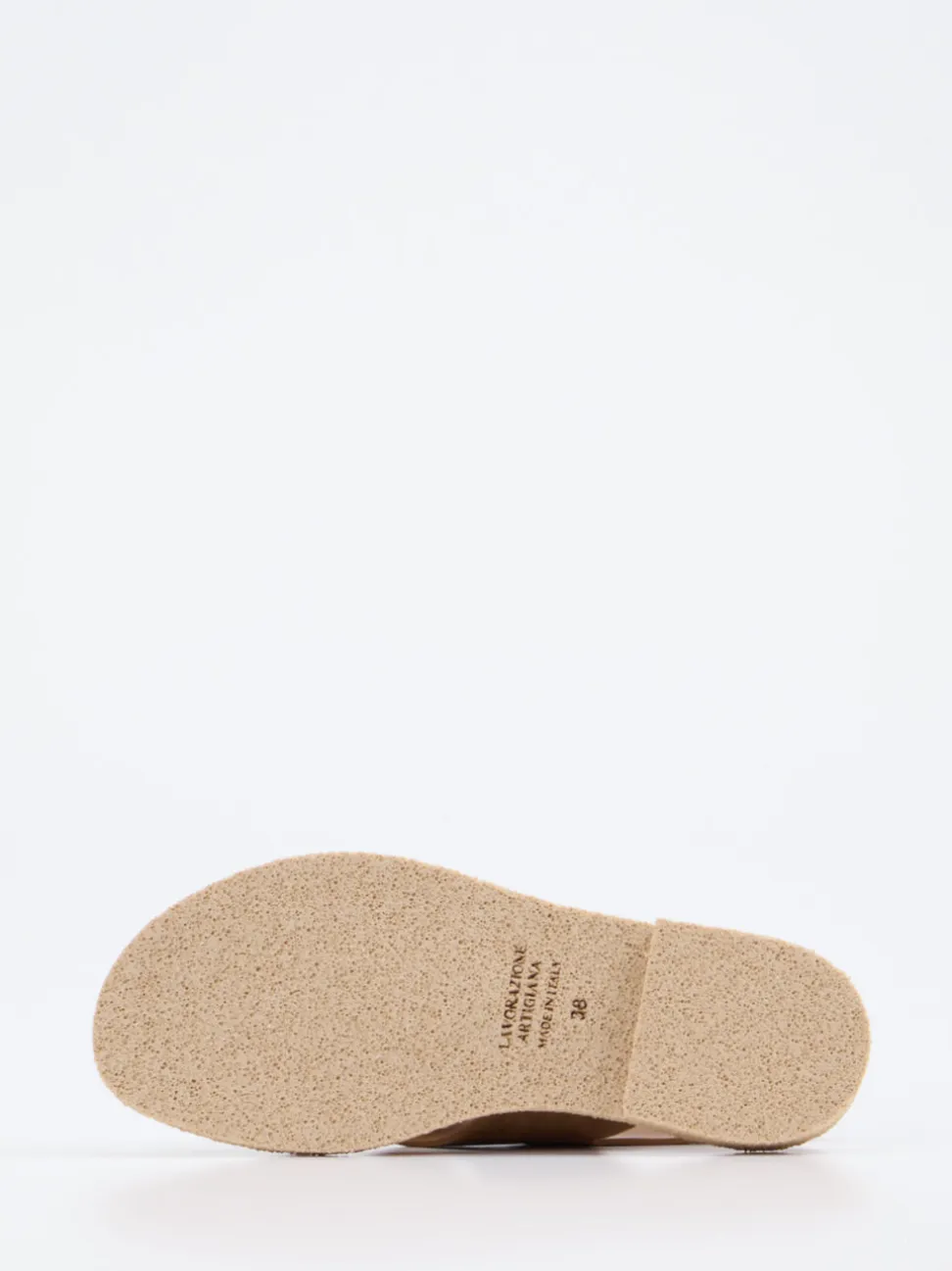 Konstantin Starke – Slingback-Sandale aus Veloursleder sand