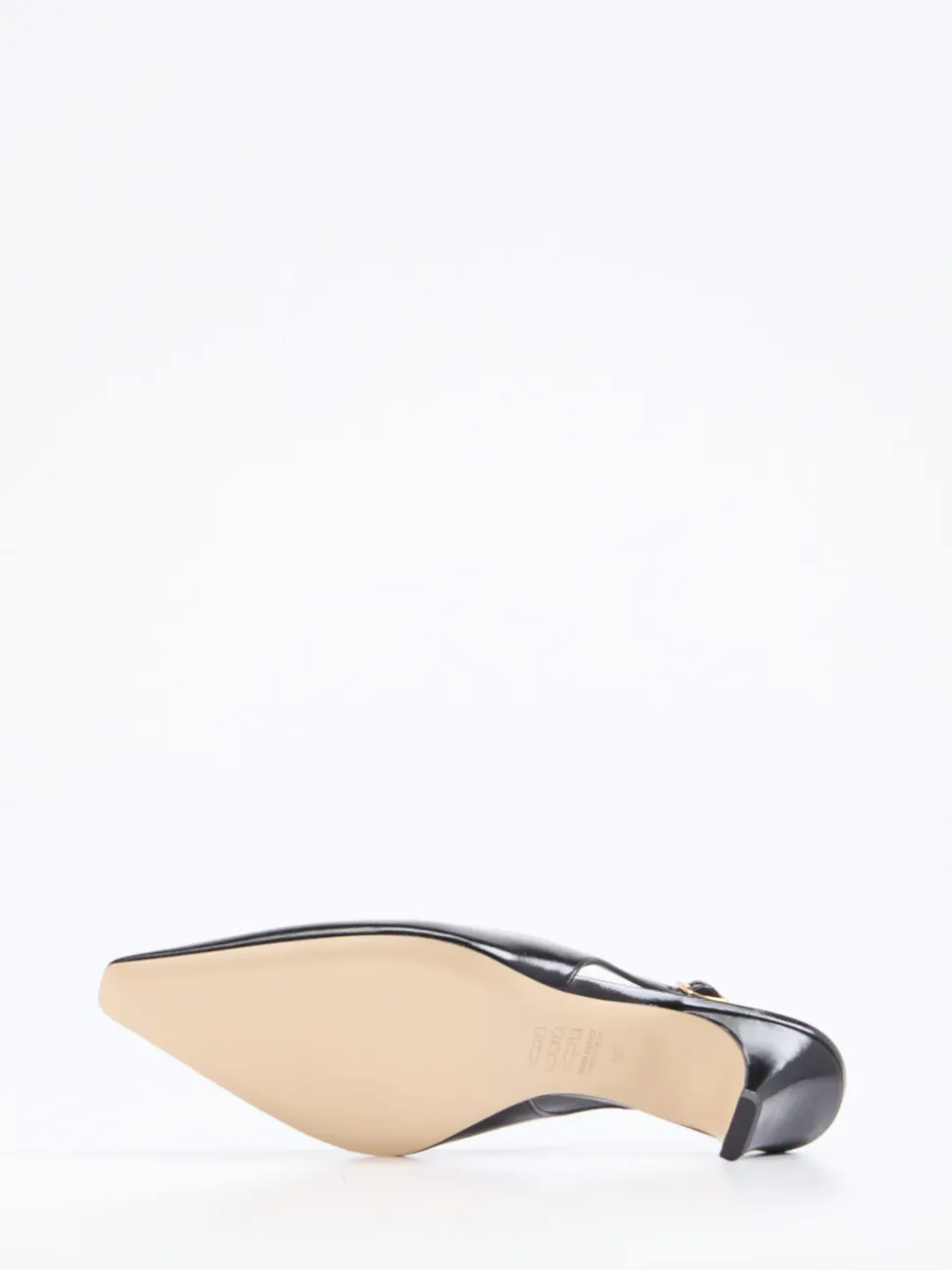 Konstantin Starke – Slingback-Pumps aus Lackleder Schwarz