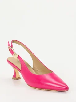 Konstantin Starke – Slingback-Pumps aus Lammleder Pink