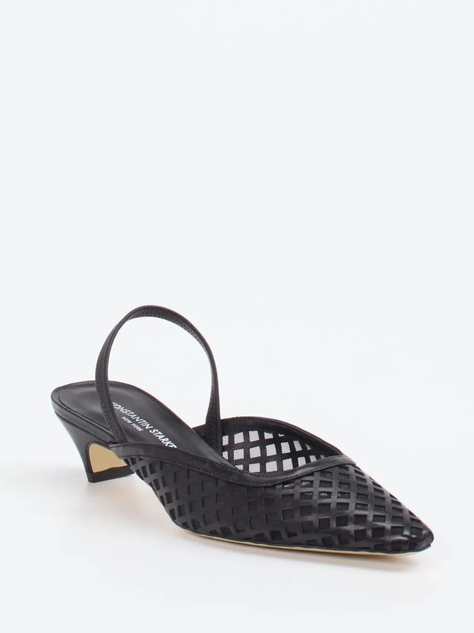 Konstantin Starke – Slingpumps aus Lammleder schwarz