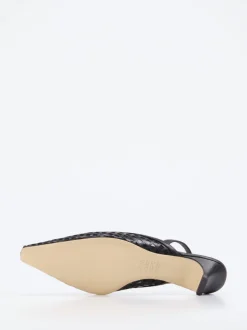 Konstantin Starke – Slingpumps aus Lammleder schwarz