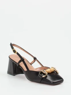 Konstantin Starke – Slingpumps aus Kalbleder Schwarz
