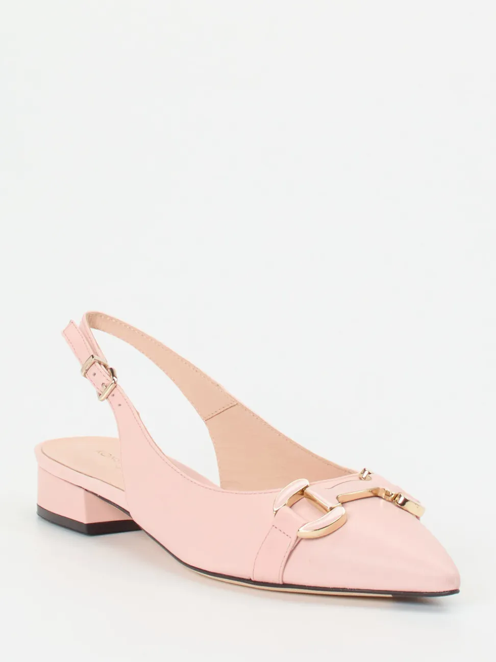 Konstantin Starke – Slingpumps aus Lammleder in Rosé