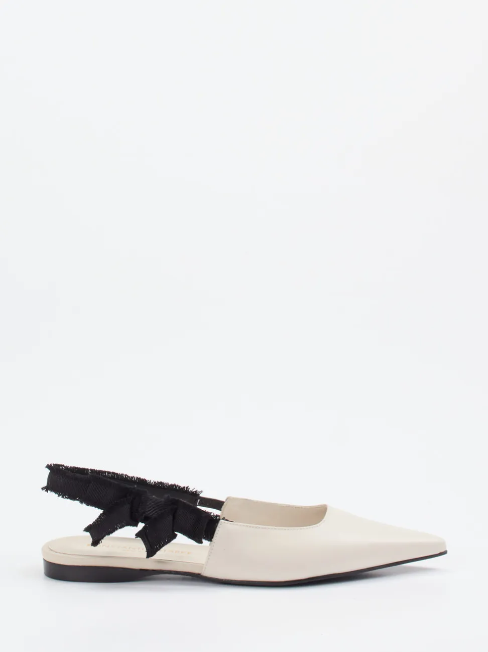 Konstantin Starke – Slingpumps aus Kalbleder cremeweiß