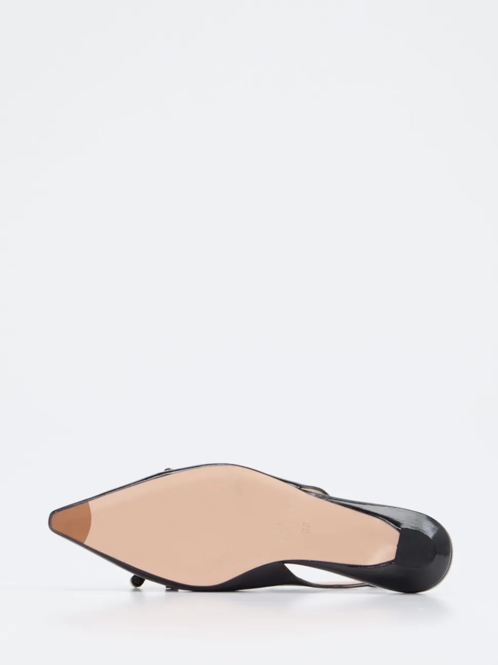 Konstantin Starke – Slingpumps aus Lammleder Schwarz