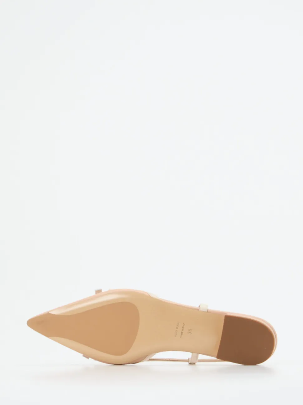 Konstantin Starke – Slingpumps aus Lammleder Rosébeige