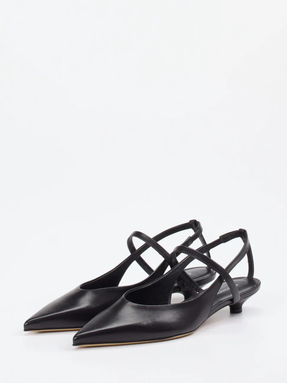 Konstantin Starke – Slingpumps aus Lammleder schwarz