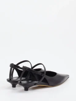 Konstantin Starke – Slingpumps aus Lammleder schwarz