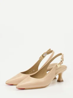 Konstantin Starke – Slingpumps aus Lammleder in Beige