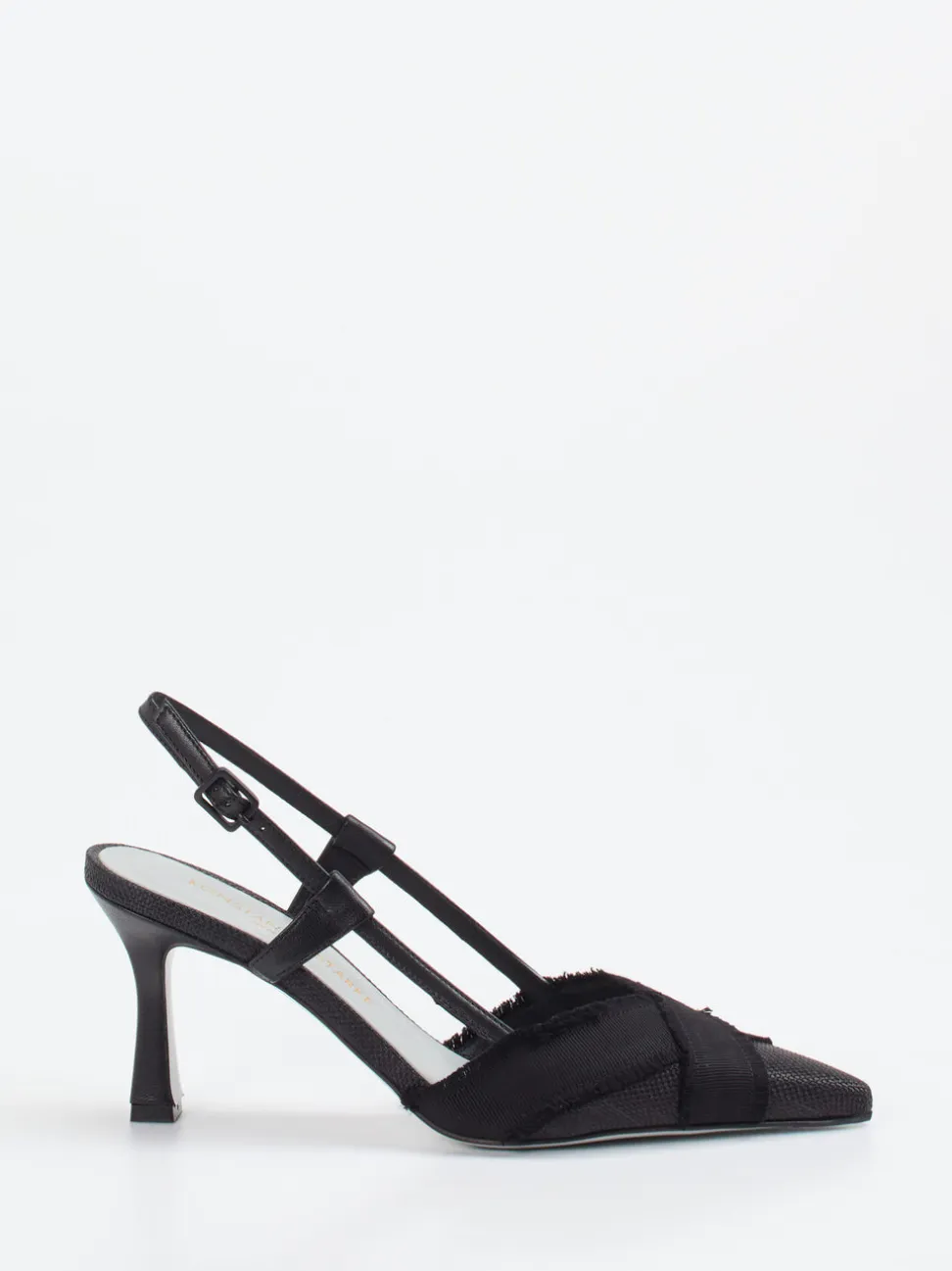 Konstantin Starke – Slingpumps aus strukturiertem Textil