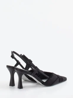 Konstantin Starke – Slingpumps aus strukturiertem Textil