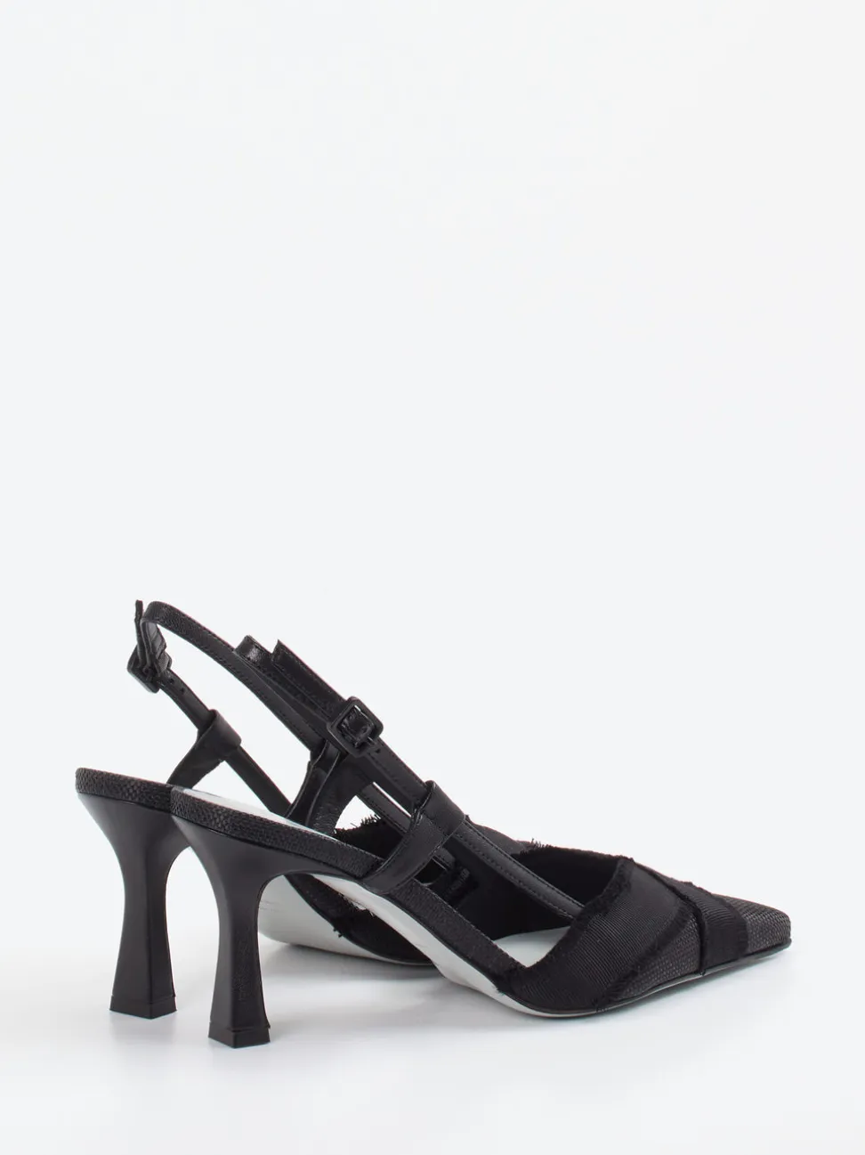Konstantin Starke – Slingpumps aus strukturiertem Textil