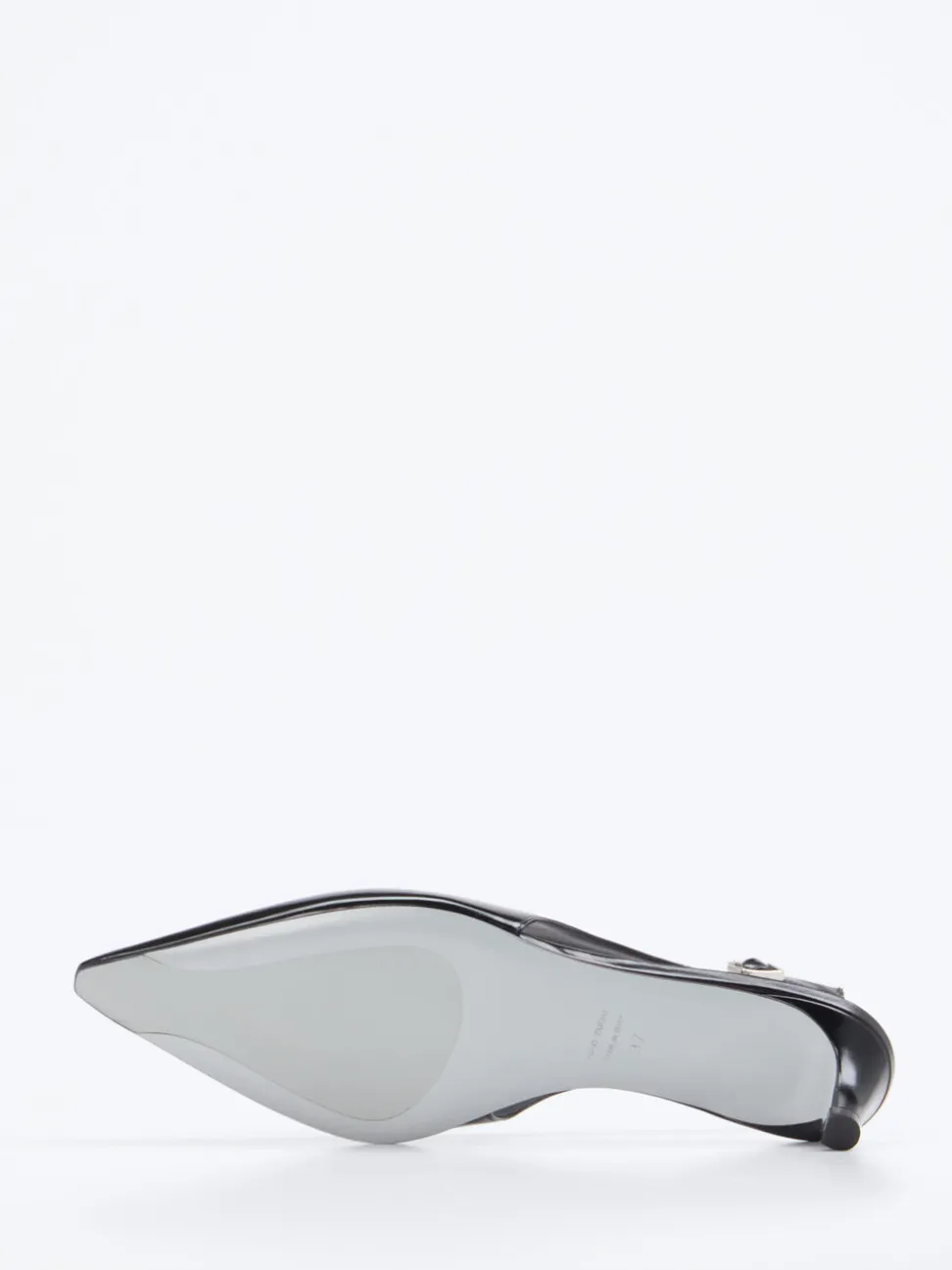 Konstantin Starke – Slingpumps aus Hochglanzleder schwarz