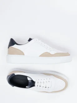 Konstantin Starke – Sneaker aus Lammleder Weiß