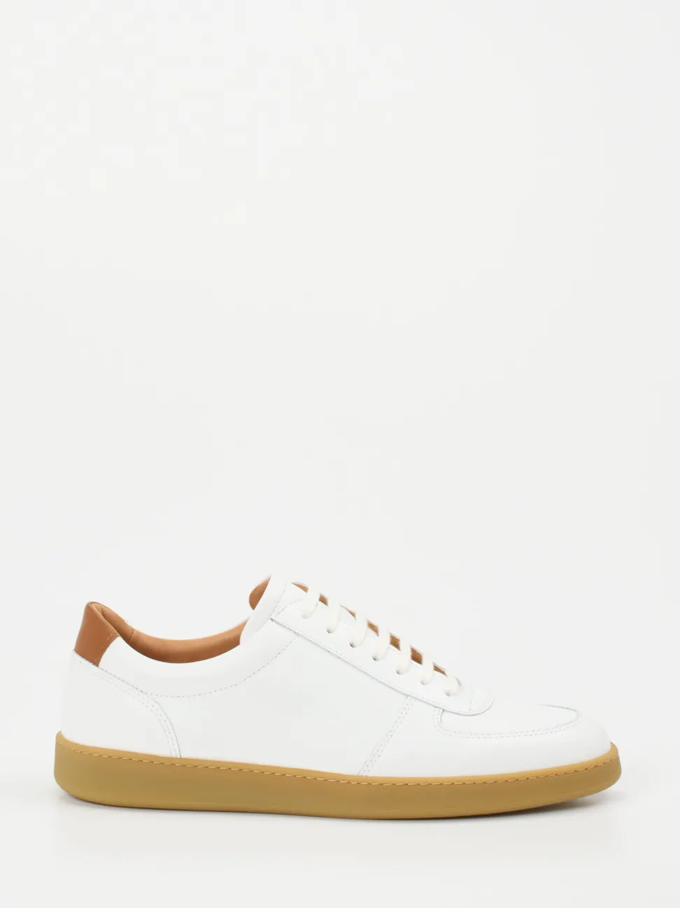 Konstantin Starke – Sneaker aus Kalbleder Weiß