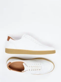 Konstantin Starke – Sneaker aus Kalbleder Weiß
